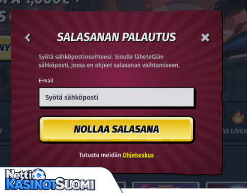 AllySpin Kasino Kirjautumisongelma