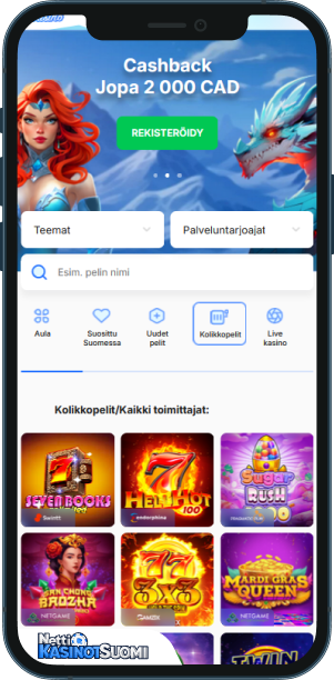 Ice Kasino Mobiilikasino