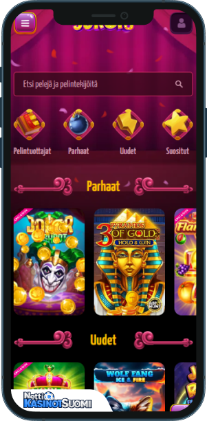 Joker8 Kasino Mobiilikasino