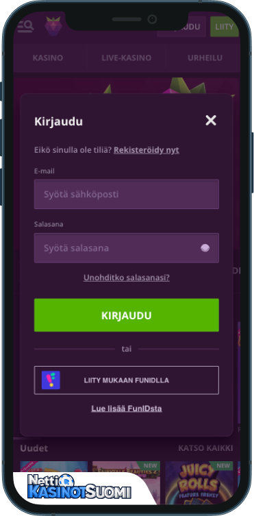 Malina Kasino Kirjaudu sisään