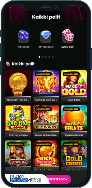 Spinaro Kasino Mobiilikasino