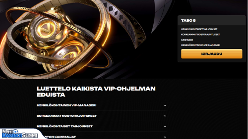 Spinsy Kasino Vip-ohjelma