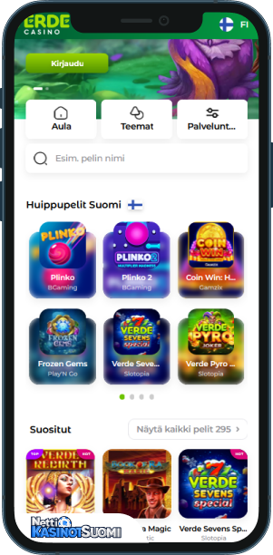 Verde Kasino Mobiilikasino