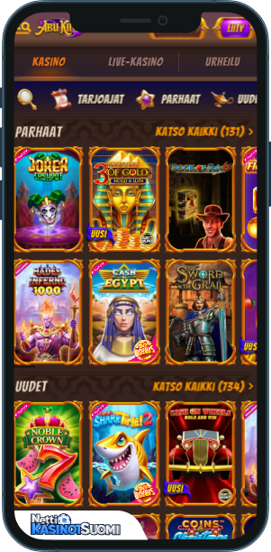 AbuKing Kasino Mobiilikasino