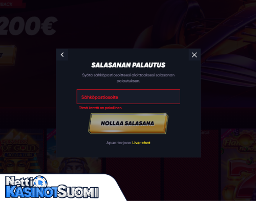 QuickWin Kasino Kirjautumisongelma