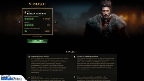 Kyngs Kasino Vip-ohjelma