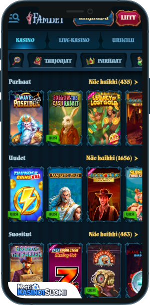 FamBet Kasino Mobiilikasino