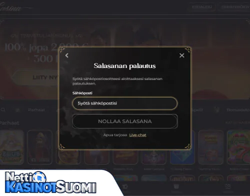 Casina Kasino Kirjaudu sisään