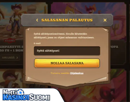 Lizaro Kasino Kirjautumisongelma