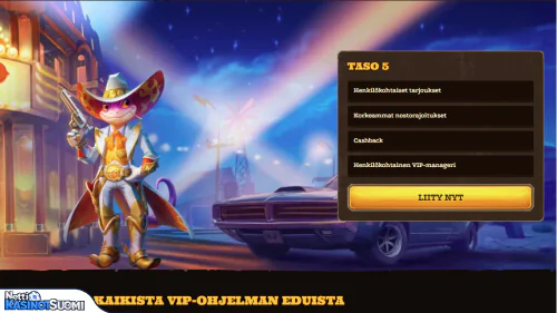 Lizaro Kasino Vip-ohjelma