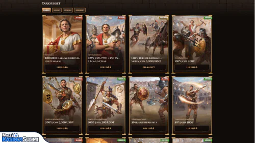 Lanista Kasino Bonukset