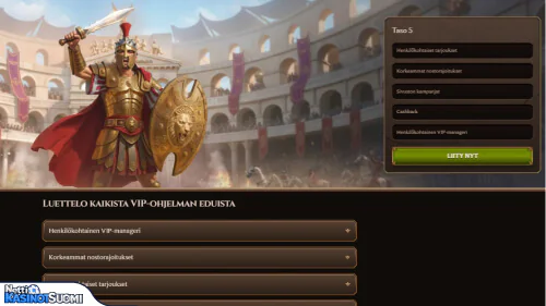 Lanista Kasino Vip-ohjelma