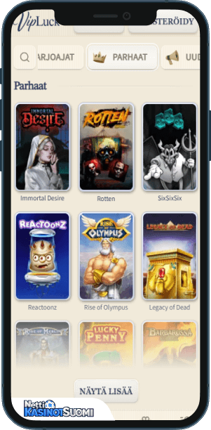 VipLuck Kasino Mobiilikasino