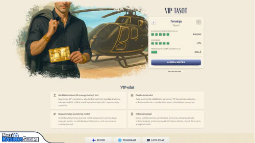 VipLuck Kasino Vip-ohjelma