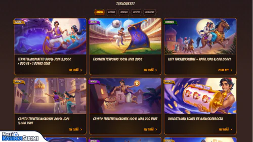 Alawin Kasino Bonukset