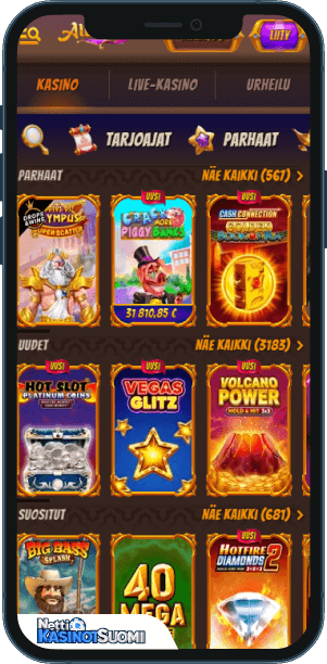 Alawin Kasino Mobiilikasino