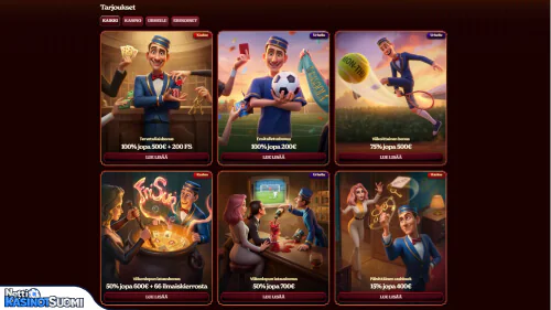 Casoola Kasino Bonukset