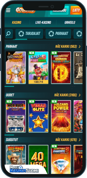 Golisimo Kasino Mobiilikasino