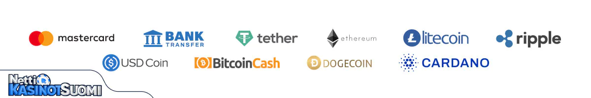 westace kasino maksutavat