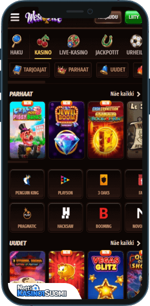 westace kasino mobiilikasino