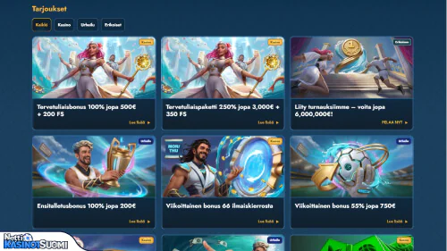 casea kasino bonukset