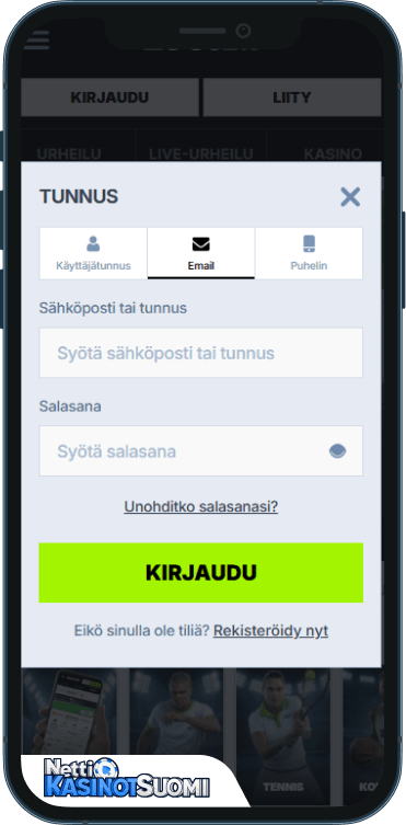 zoccer kasino kirjaudu sisään