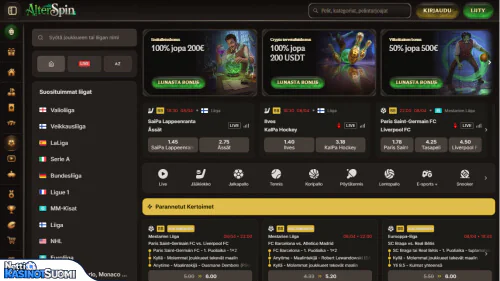 alterspin kasino urheiluvedonlyönti