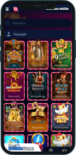gambiva kasino mobiilikasino