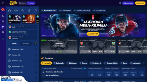 morospin kasino urheiluvedonlyönti
